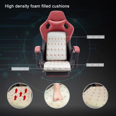 Sedile da gioco a schiena alta Sedile da computer in pelle Sedia da corsa Executive Ergonomic Desk Chair Recliner