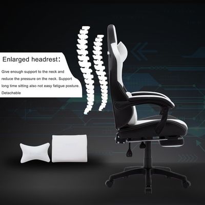 Sedia da gioco ALINUNU Silla da computer con schiena alta Sedia da corsa Executive Ergonomic