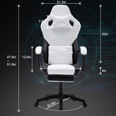 Sedia da gioco ALINUNU Silla da computer con schiena alta Sedia da corsa Executive Ergonomic