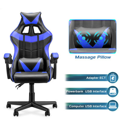 3 Gas Lift High Back Racing Gaming Chair con stile di design moderno e supporto lombare