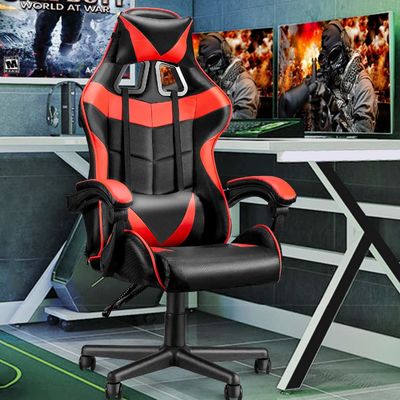Sedia da gioco da corsa con schiena alta ergonomia con supporto lombare ALINUNU