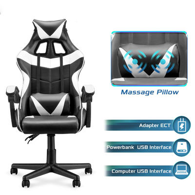 Sedile da gioco da corsa a colori personalizzato con supporto lombare e 3 ascensori a gas