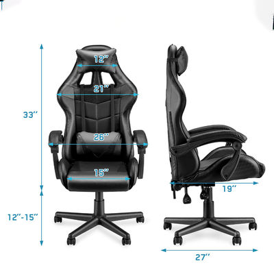 35.2 lbs Item Weight Racing Gaming Chair con supporto lombare schiena alta Design ergonomico