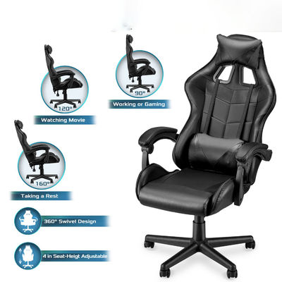 35.2 lbs Item Weight Racing Gaming Chair con supporto lombare schiena alta Design ergonomico