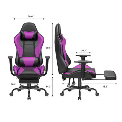 360 sedia giratoria con poggiapiedi ALINUNU Racing Servizi personalizzati