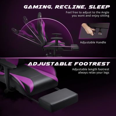 360 sedia giratoria con poggiapiedi ALINUNU Racing Servizi personalizzati