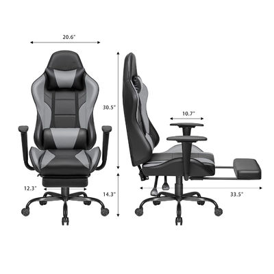 Servizi personalizzati Sedile da gioco per ufficio a domicilio con poggiapiedi e comfort