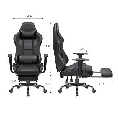 Servizi personalizzati sedia da gioco da corsa ALINUNU per adulti sedia girevole Dimensioni del prodotto