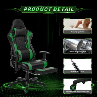 Sedile da corsa ergonomico per computer a schiena alta 300 libbre Peso massimo raccomandato