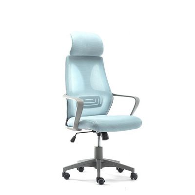 Migliora la tua esperienza di lavoro con la nostra sedia da gioco regolabile blu chiaro per computer