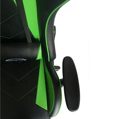 Mobili da ufficio Sedile girante ergonomica verde con appoggio per braccio e altezza regolabili