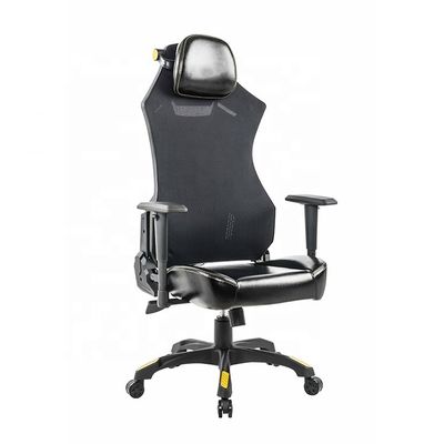 Sedia da corsa per ufficio a maglia nera per PC Computer al meglio