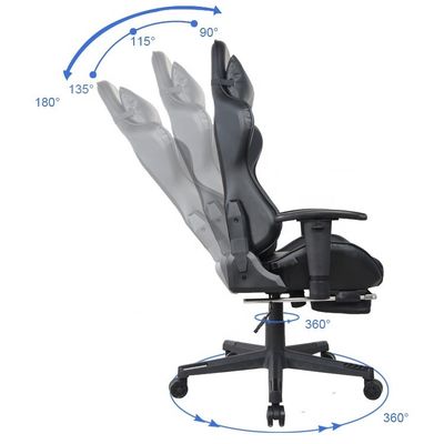 PC Gamer Racing Style Executive Chair Genuine LEATHER Comodo sedile da ufficio per giochi