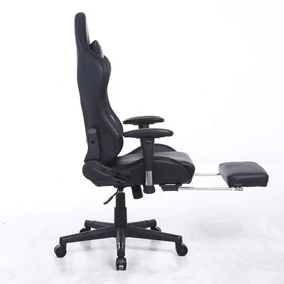 Sedia da gioco per computer da corsa in cuoio per giocatori seri