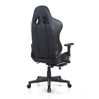 Sedia da gioco per computer da corsa in cuoio per giocatori seri