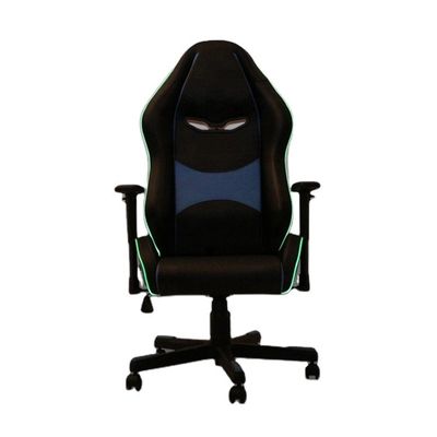 Migliora la tua configurazione di gioco con una sedia in stile Executive e un poggiapiedi in pelle sintetica
