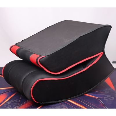 Sedile da gioco da corsa ergonomico pieghevole con altoparlanti a bordo 17x31.5x31.5 pollici