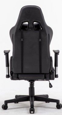 Moderna sedia da gioco da ufficio in pelle sintetica con ergonomia regolabile