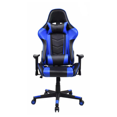 Sedia da gioco da corsa a braccio regolabile 2d con pelle sintetica e design da corsa