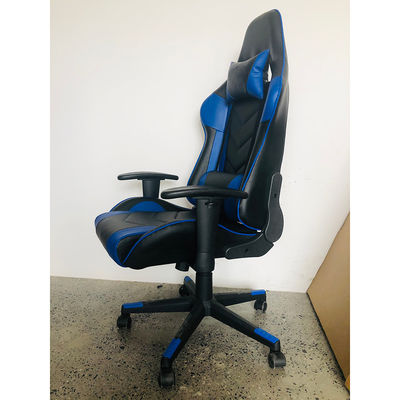 Sedia da gioco da corsa a braccio regolabile 2d con pelle sintetica e design da corsa