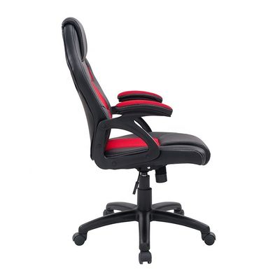 Sedia girevole Executive Boss in cuoio sintetico per postazioni di lavoro ergonomiche per ufficio di gioco