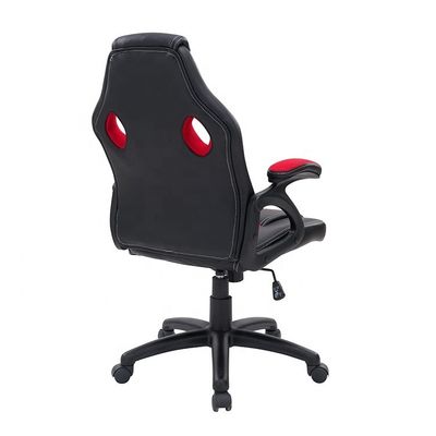 Sedia girevole Executive Boss in cuoio sintetico per postazioni di lavoro ergonomiche per ufficio di gioco