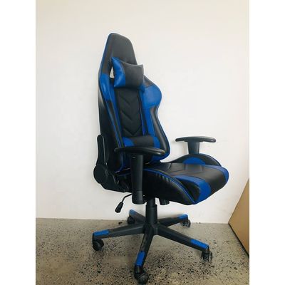 Sedia da gioco in pelle in PU con supporto lombare per massaggi