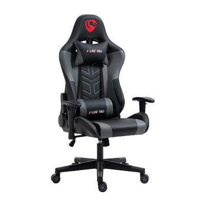 Disegno speciale regolabile in pvc moderno 2d bracciole corsa computer ergonomico sedia da gioco