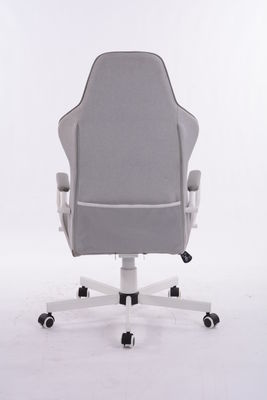 320 White Kd Metal Star Base Girante Ergonomica Luxury Office Boss Chair con Gaslift