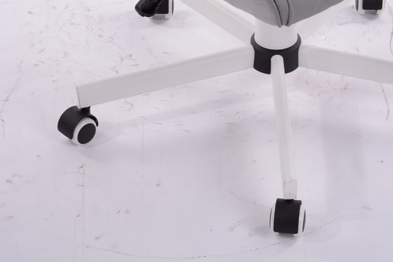 320 White Kd Metal Star Base Girante Ergonomica Luxury Office Boss Chair con Gaslift