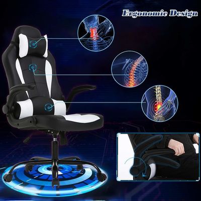 Sedile da ufficio ergonomica a schiena solida con colore personalizzato e supporto lombare
