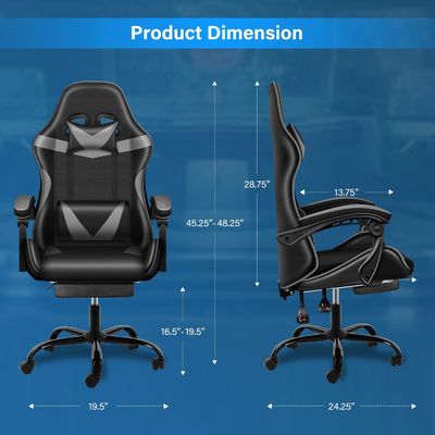 Vendere direttamente sedia da gioco con caratteristiche regolabili 21&quot;D x 46&quot;W x 23&quot;H Mail Packing Y