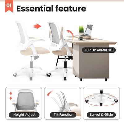 NEC Sedia da gioco per computer con supporto lombare ergonomico