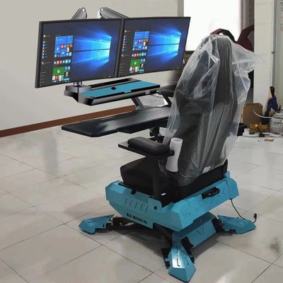 Metal Cockpit Workstation Recliner Gaming Computer Chair con disegno a gravità zero