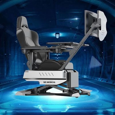 Metal Cockpit Workstation Recliner Gaming Computer Chair con disegno a gravità zero