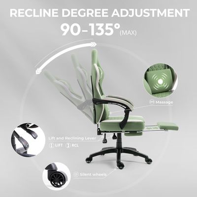 Sedie da ufficio con gel pad, braccio e piede, comprese le borse di stoccaggio in pelle