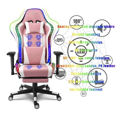 Migliora la tua esperienza di gioco con comodo reclinabile e poggiapiedi
