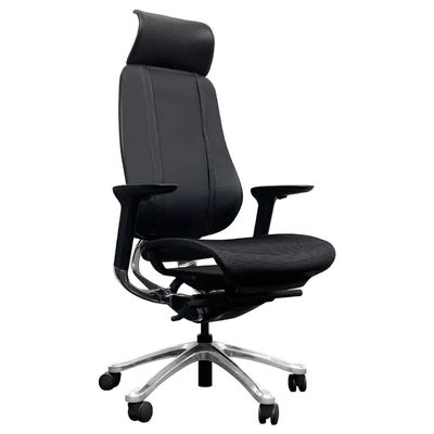 Vivi un'euforia ergonomica con una sedia da gioco a maglia di stile moderno
