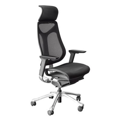 Vivi un'euforia ergonomica con una sedia da gioco a maglia di stile moderno