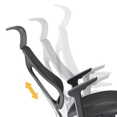 Vivi un'euforia ergonomica con una sedia da gioco a maglia di stile moderno