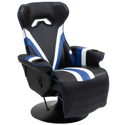Logo personalizzato disponibiled sedia da gioco stile girevole con supporto lombare e poggiapiedi