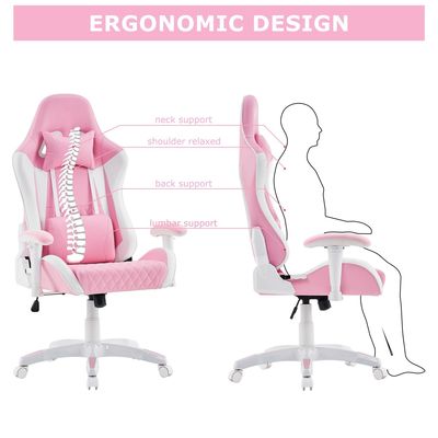 Sedile da gioco colore personalizzato grande e alto recliner per esperienza di corsa ergonomica