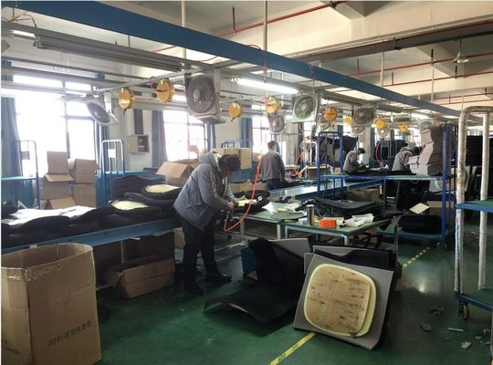 Sedile per computer a schiena media con braccia flessibili, altezza regolabile e supporto lombare