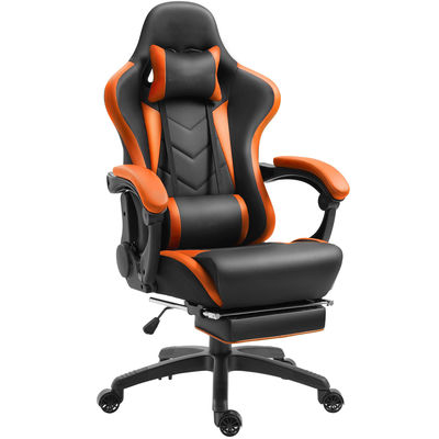 Moderno stile di design sedia girevole sedia da gioco con poggiapiedi e caratteristiche regolabili