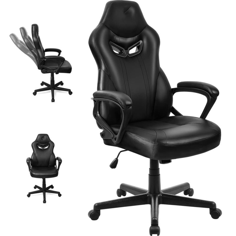 ALINUNU Direct Lumbal Support Racing Gaming Chair per adulti 21&quot;D x 25&quot;W x 43&quot;H