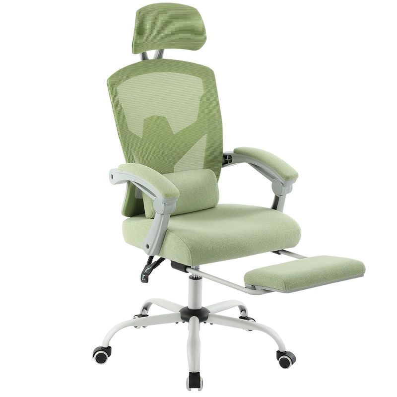 Sedia da ufficio a reticolazione con funzioni girevoli e reclinanti 34,4 libbre Design moderno