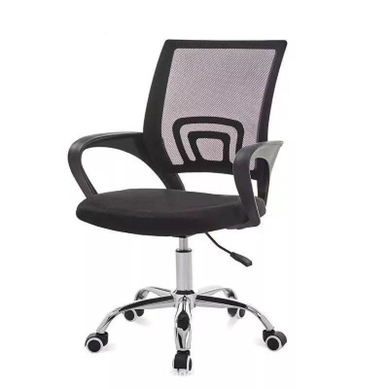 Sedia da ufficio ergonomica a maglia girevole in acciaio inossidabile per lo stile moderno