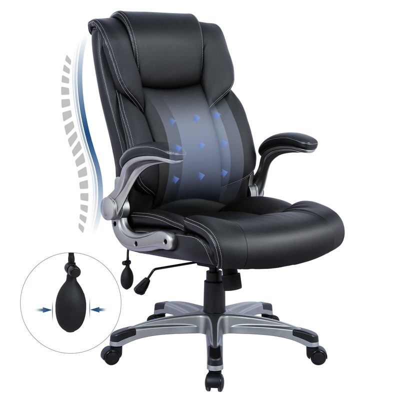 Moderno design Back Executive Office Chair per un peso massimo di 275 libbre Assicurazione