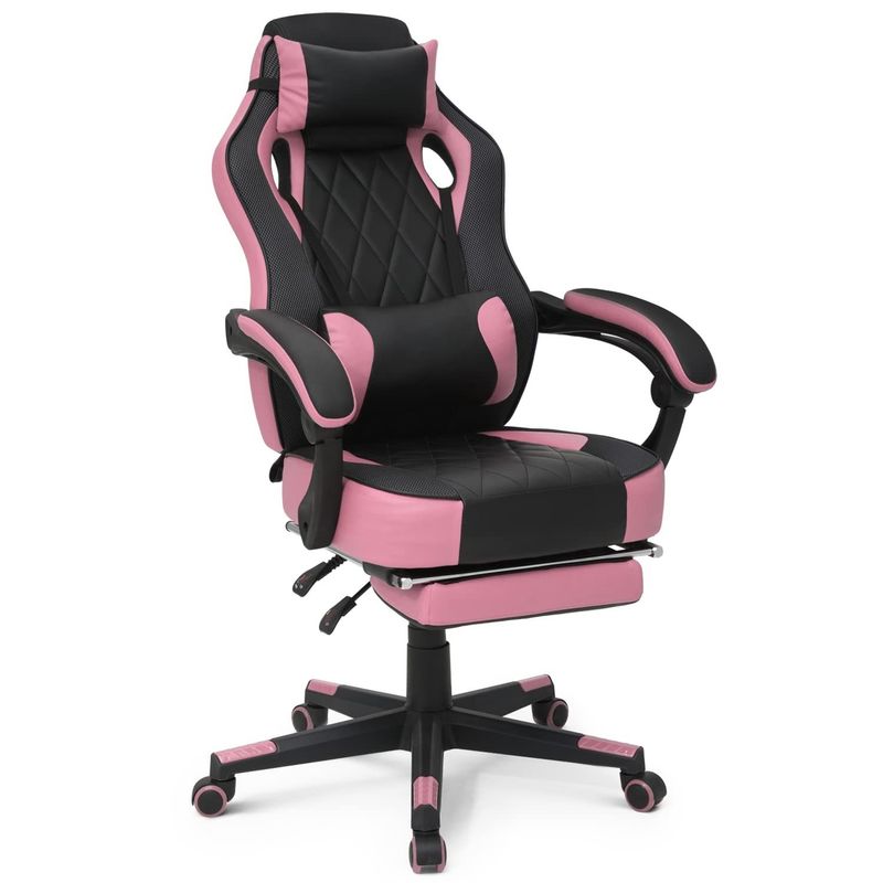 Poltrona da gioco in cuoio in PU in stile da corsa ALINUNU con colore personalizzato e design ergonomico