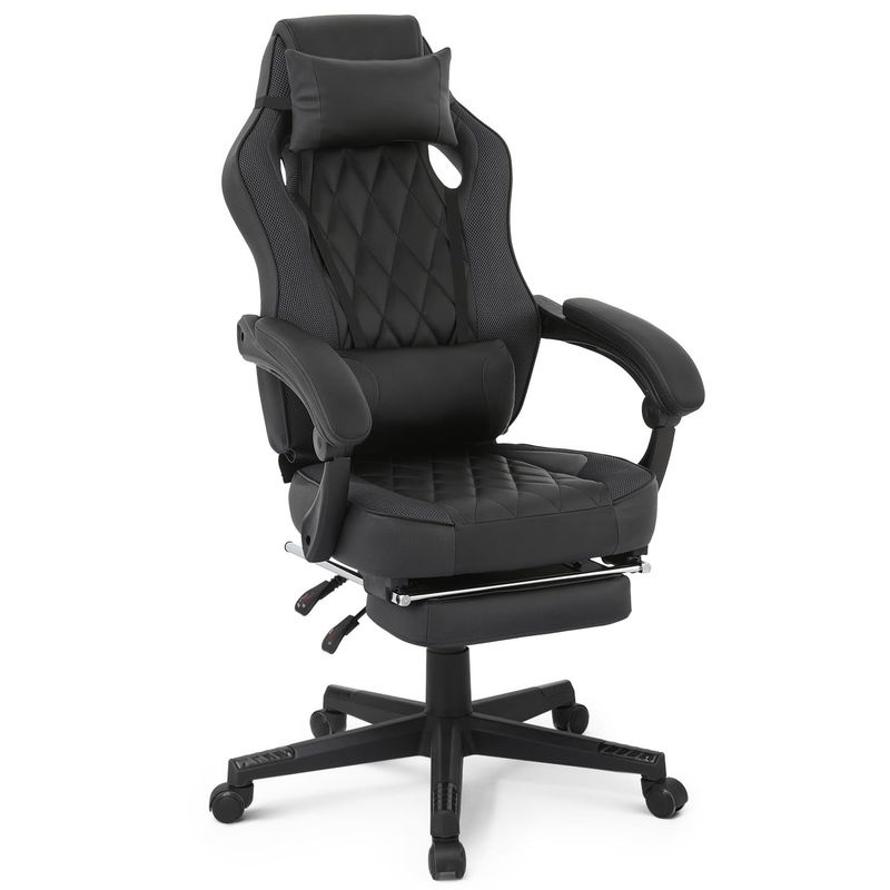 Ottieni la sedia da gioco definitiva da ALINUNU Racing Style cuoio PU con altezza regolabile